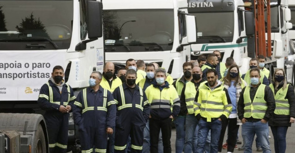 Los camioneros en España