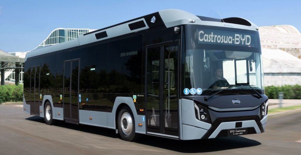 BYD-Castrosua presenta el primer autobús urbano eléctrico